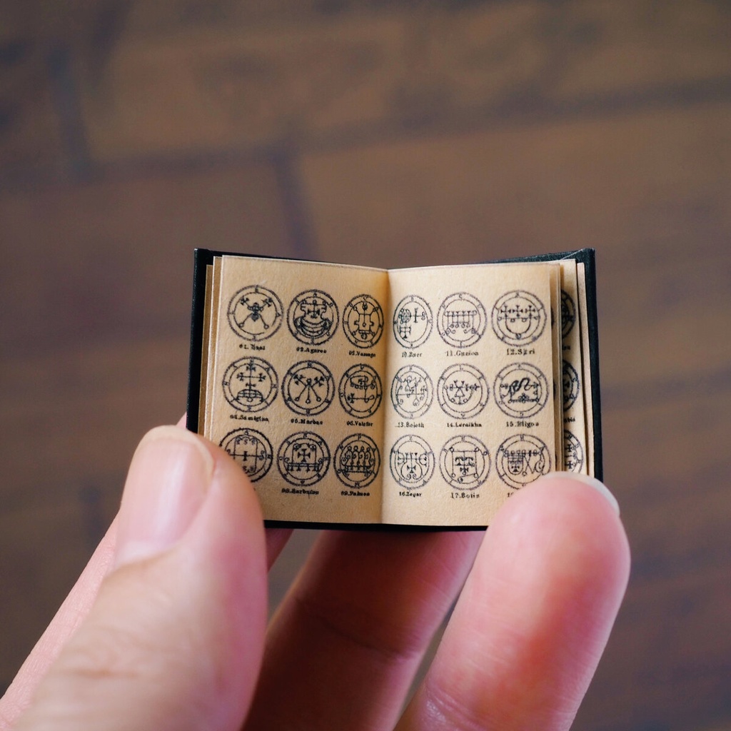 豆本 [ 魔導書 ソロモン王の鍵 ] セット