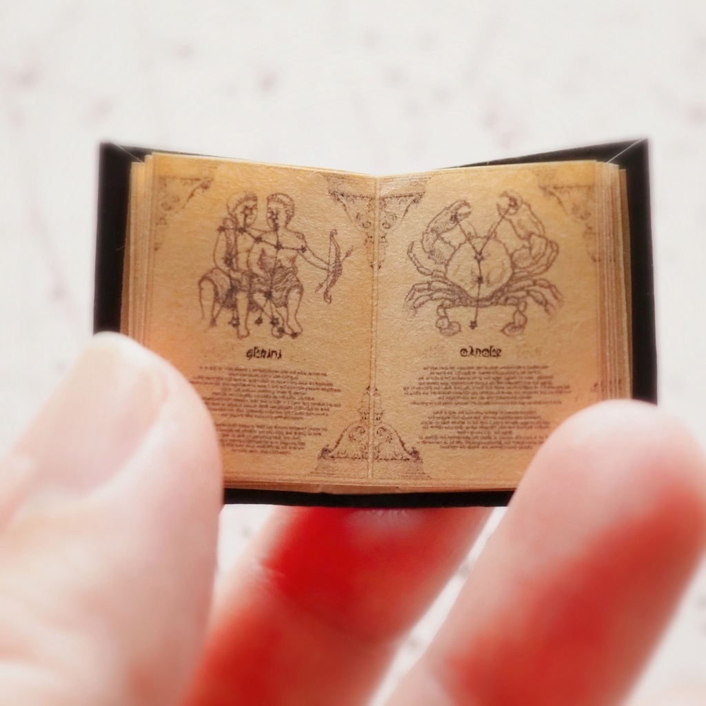 豆本「十二星座神話集」