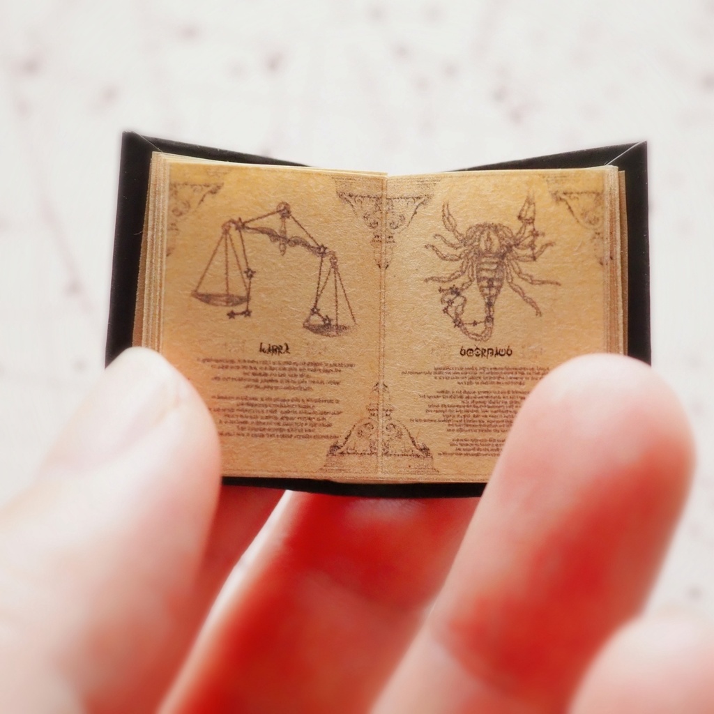 豆本「十二星座神話集」