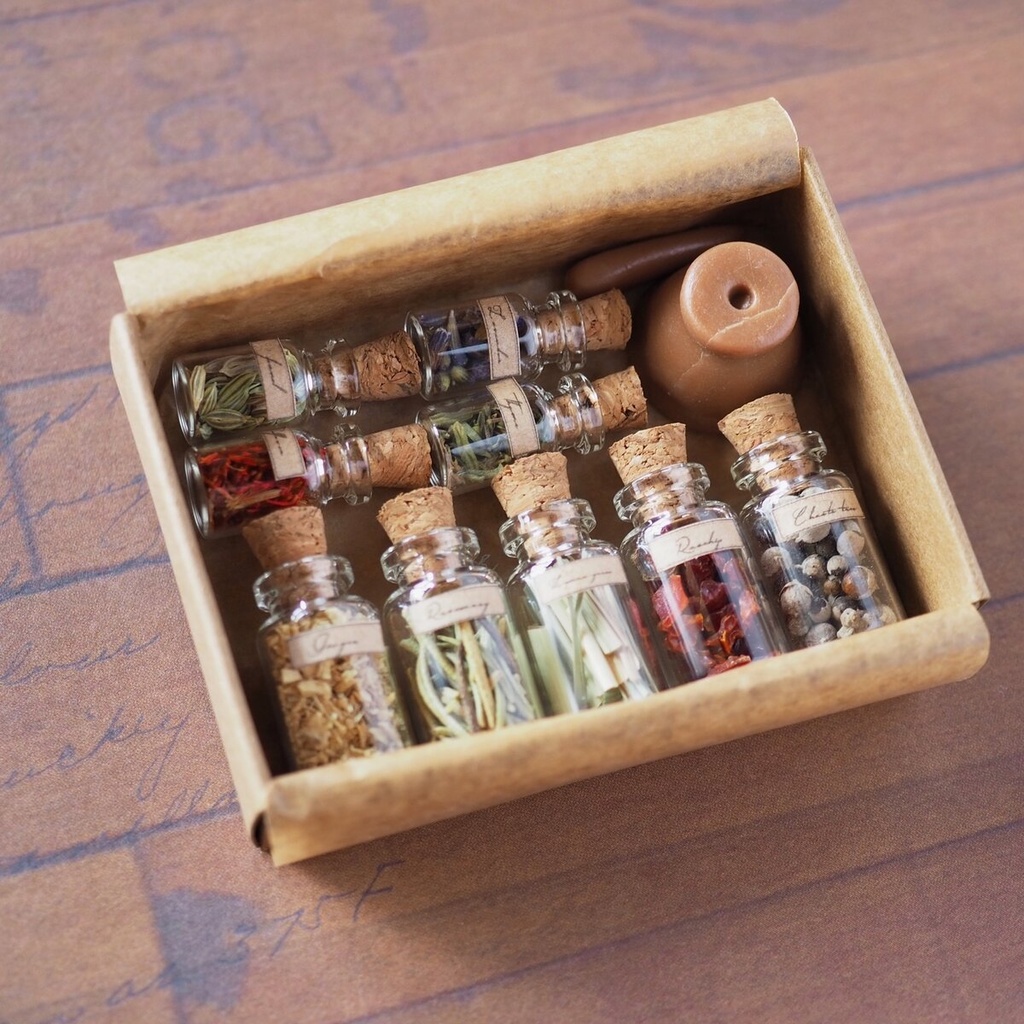 ミニチュア 「魔女の調合セット」