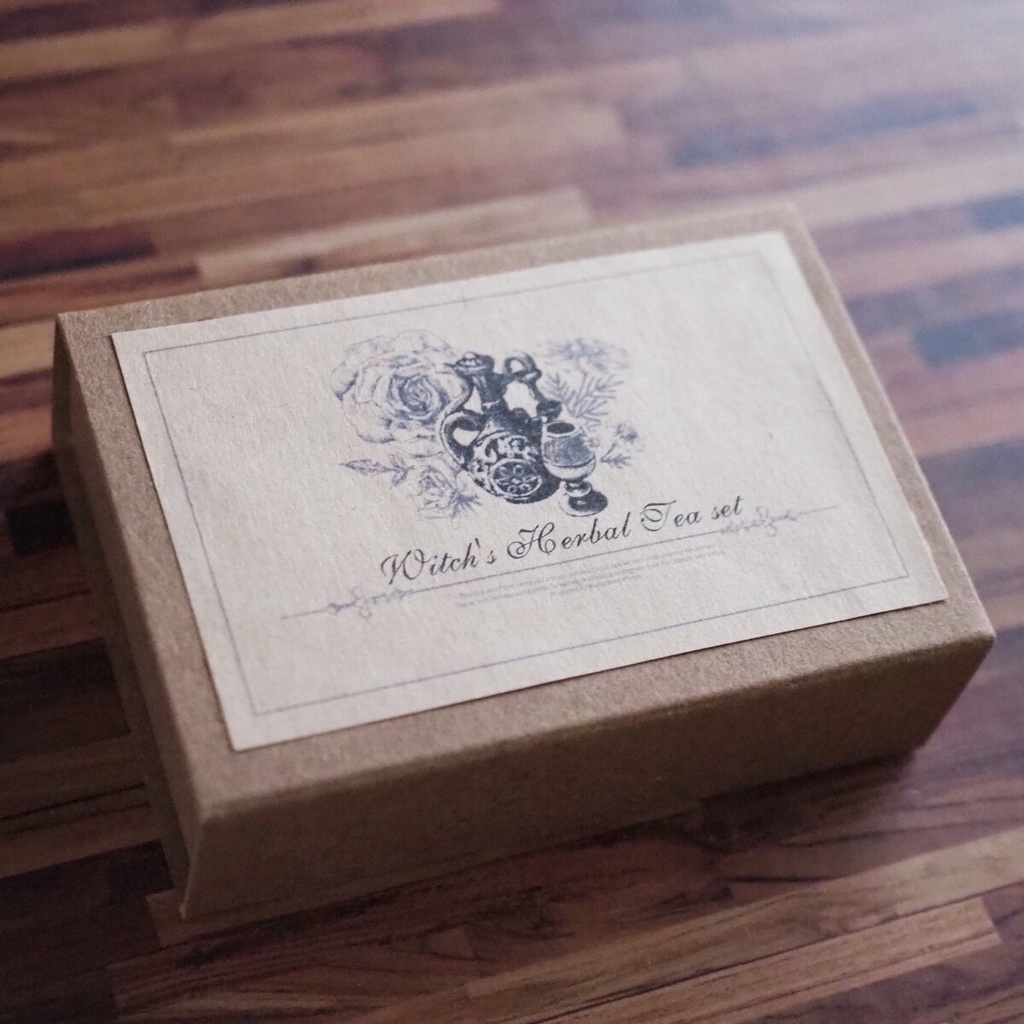 ミニチュア 「魔女のハーブティーセット」