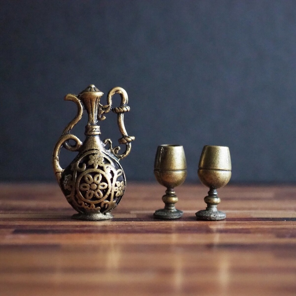 ミニチュア 「魔女のハーブティーセット」