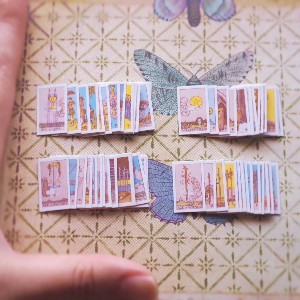 ミニチュア タロット (大&小アルカナ78枚セット)