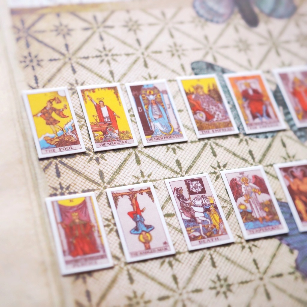 ミニチュア タロット (大&小アルカナ78枚セット)