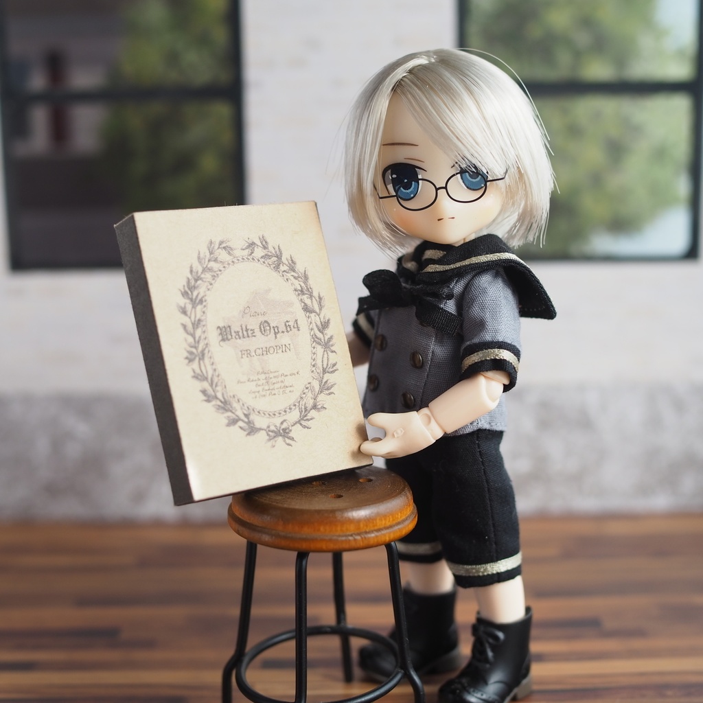 ミニチュア楽譜セット