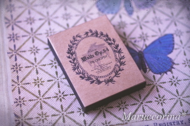 ミニチュア楽譜セット