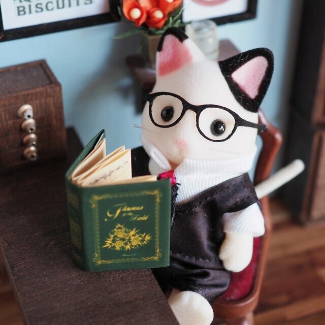 豆本「きのこ図鑑」