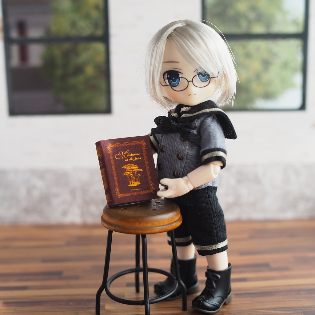 豆本「きのこ図鑑」