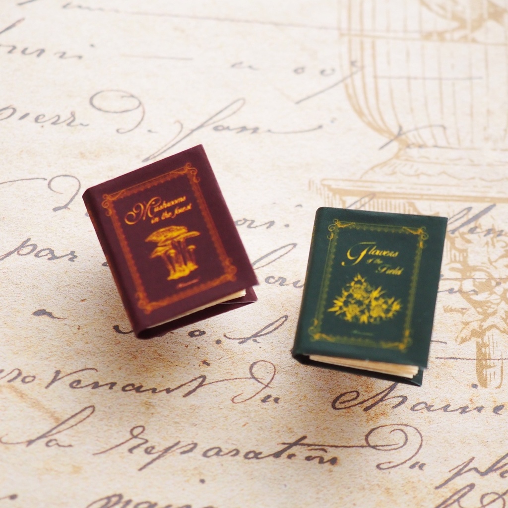 豆本「野の花図鑑」