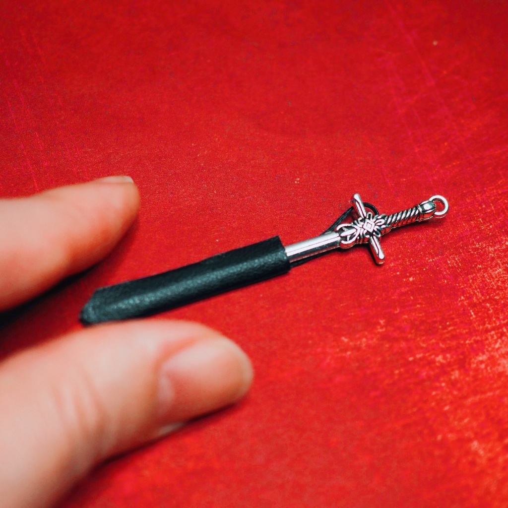 旅人の服(ブラック)1/12ドールサイズ