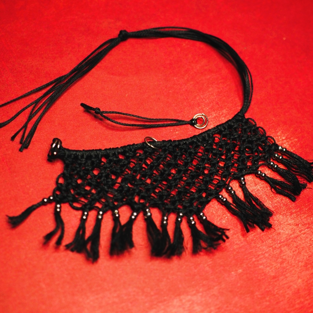 旅人の服(ブラック)1/12ドールサイズ