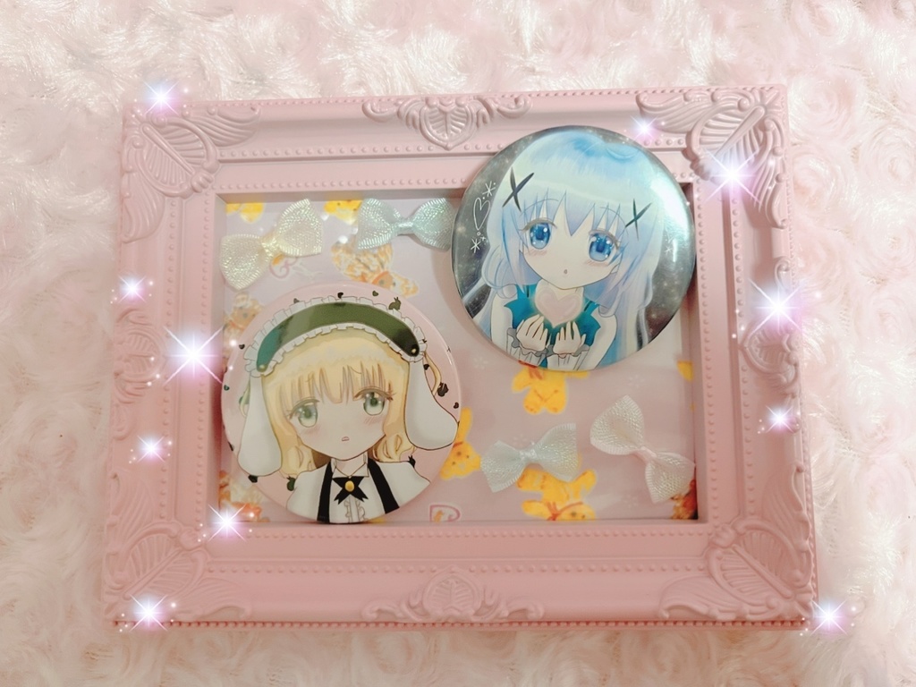 ご注文はうさぎですか？　缶バッジ2種類セット