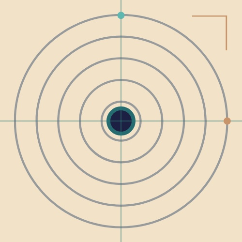 夜のレコード棚 | Coastal Ambient デジタルステッカー Vol.1