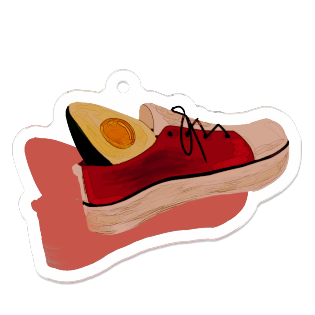 DEKAKETAI AVOCADO【アクリルキーホルダー】