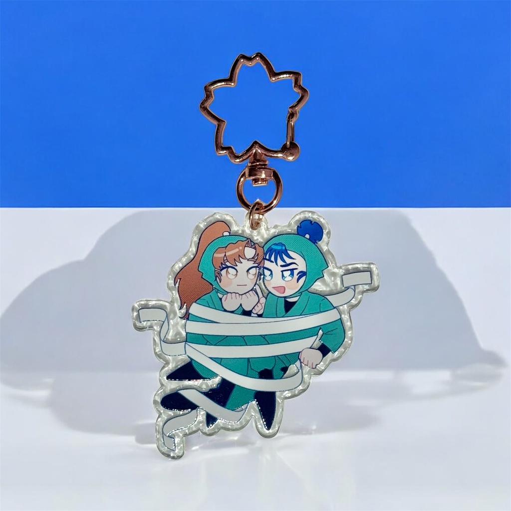 包帯ぐるぐるアクキー【留伊】