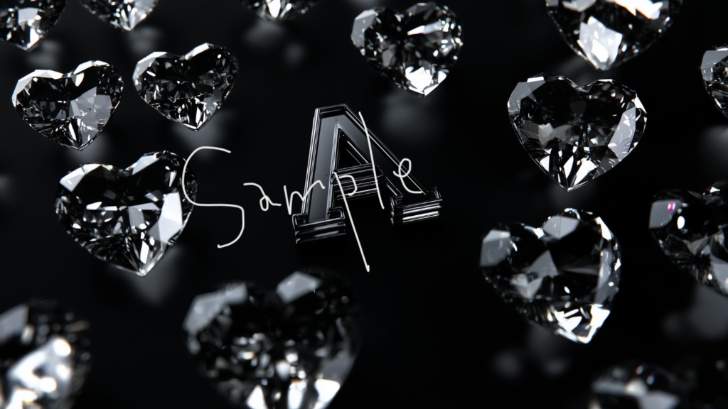 きらきらアルファベットブラック