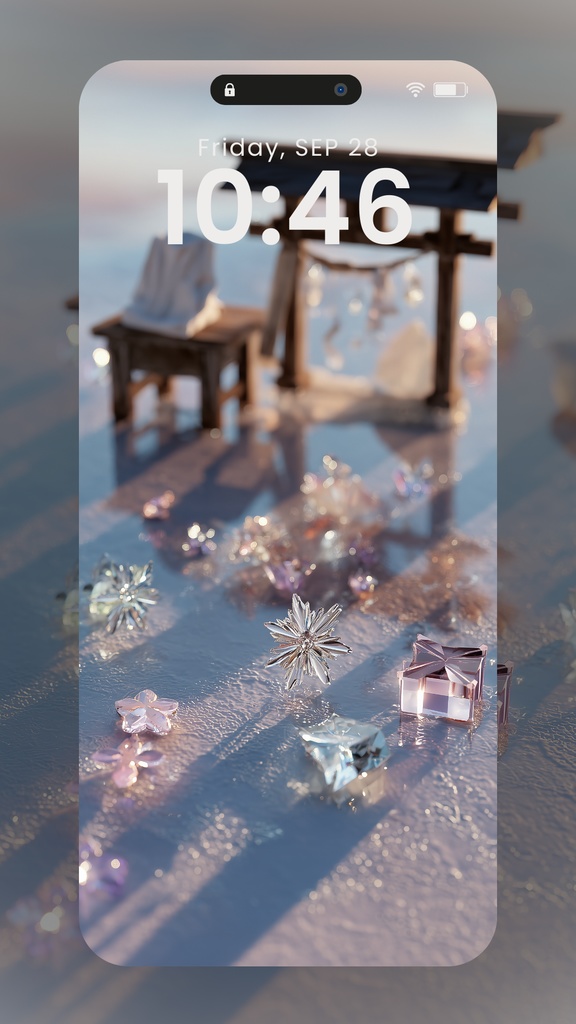 和彩きらちゅる壁紙 - 鬼滅の世界を感じるモチーフコレクション