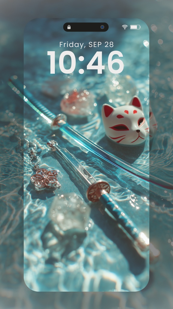 和彩きらちゅる壁紙 - 鬼滅の世界を感じるモチーフコレクション