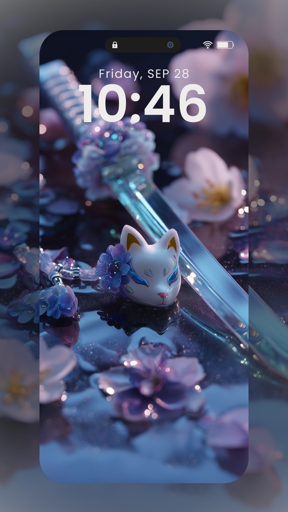 和彩きらちゅる壁紙 - 鬼滅の世界を感じるモチーフコレクション