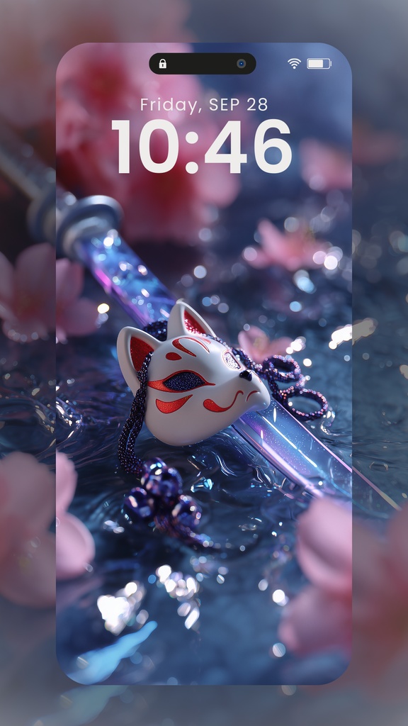 和彩きらちゅる壁紙 - 鬼滅の世界を感じるモチーフコレクション