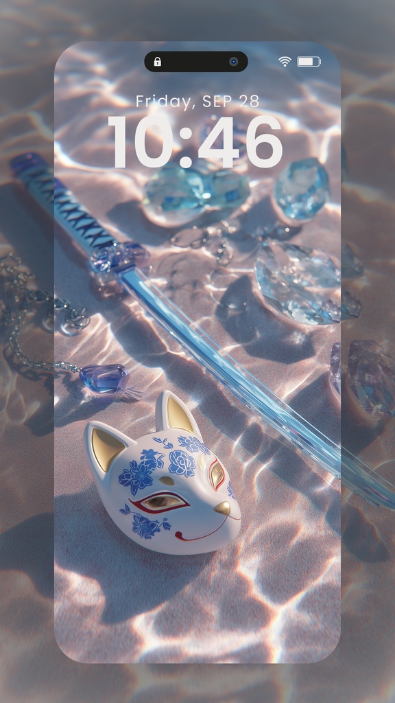 和彩きらちゅる壁紙 - 鬼滅の世界を感じるモチーフコレクション