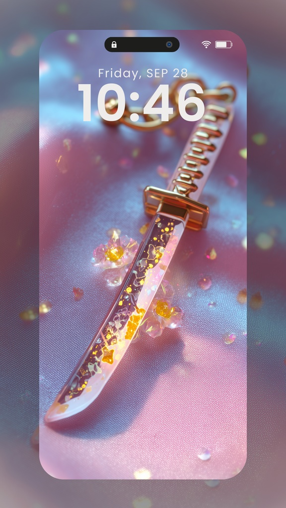 和彩きらちゅる壁紙 - 鬼滅の世界を感じるモチーフコレクション