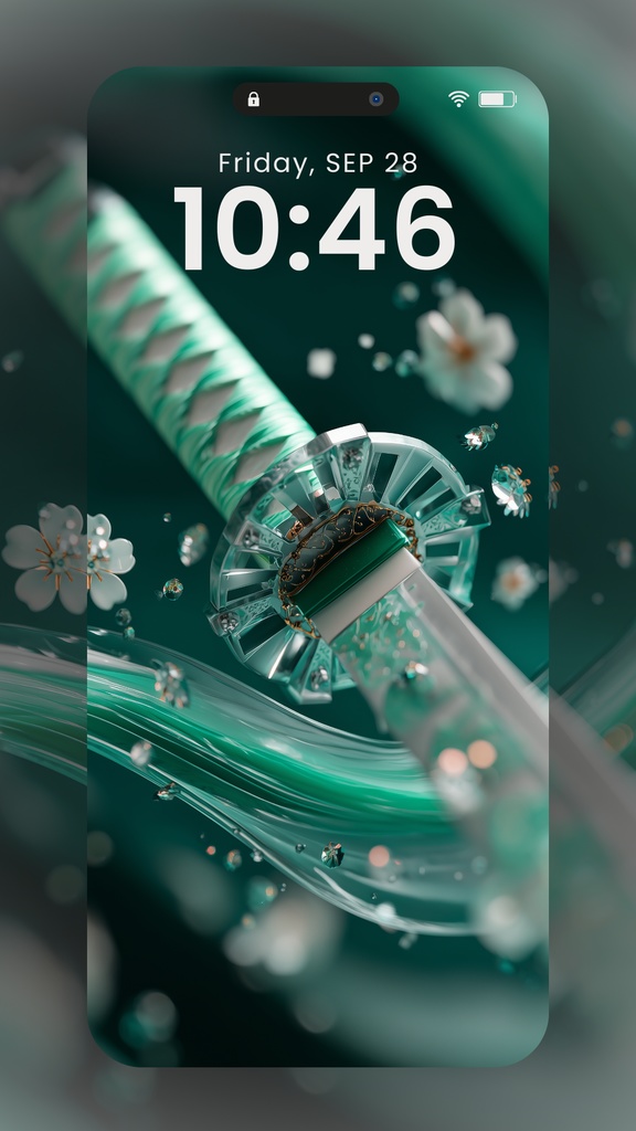 和彩きらちゅる壁紙 - 鬼滅の世界を感じるモチーフコレクション2 6枚