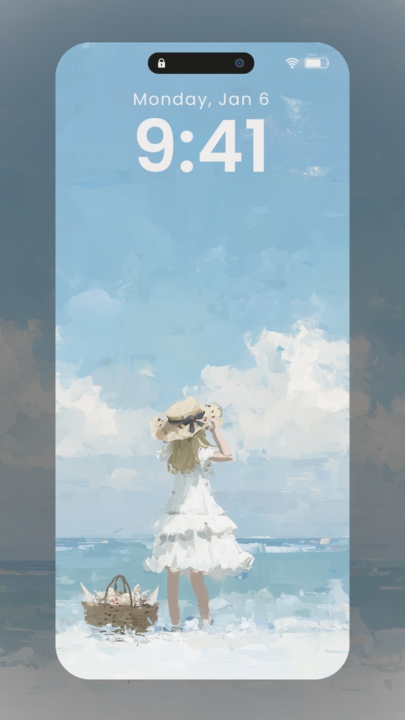 絵画風壁紙 15枚(SARAサインなし)
