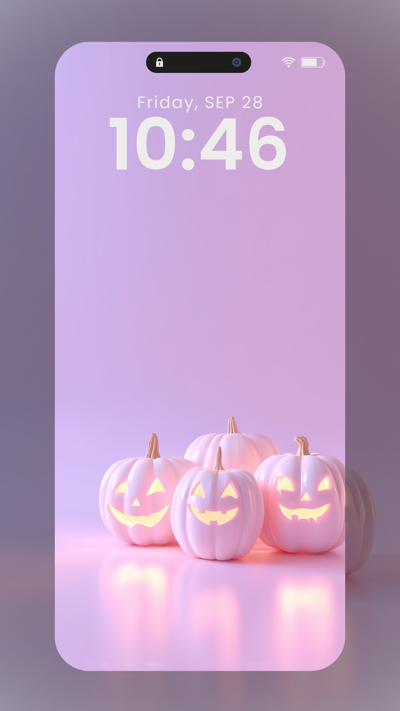 ハロウィンの壁紙SARAサインありなし混50枚以上