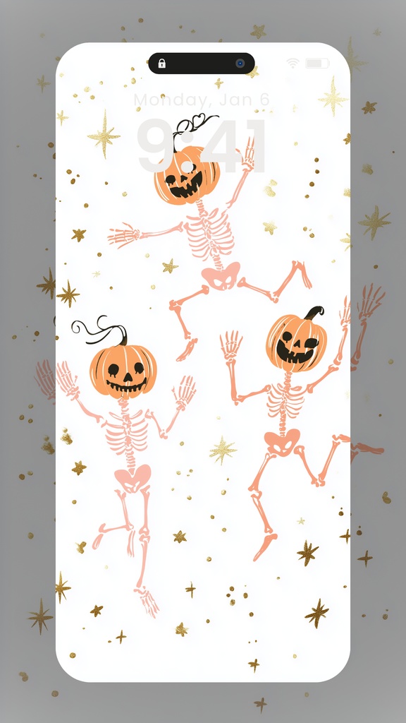 ハロウィンの壁紙SARAサインありなし混50枚以上
