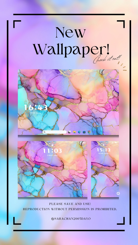 いろんなタイプの壁紙寄せ集め20枚以上