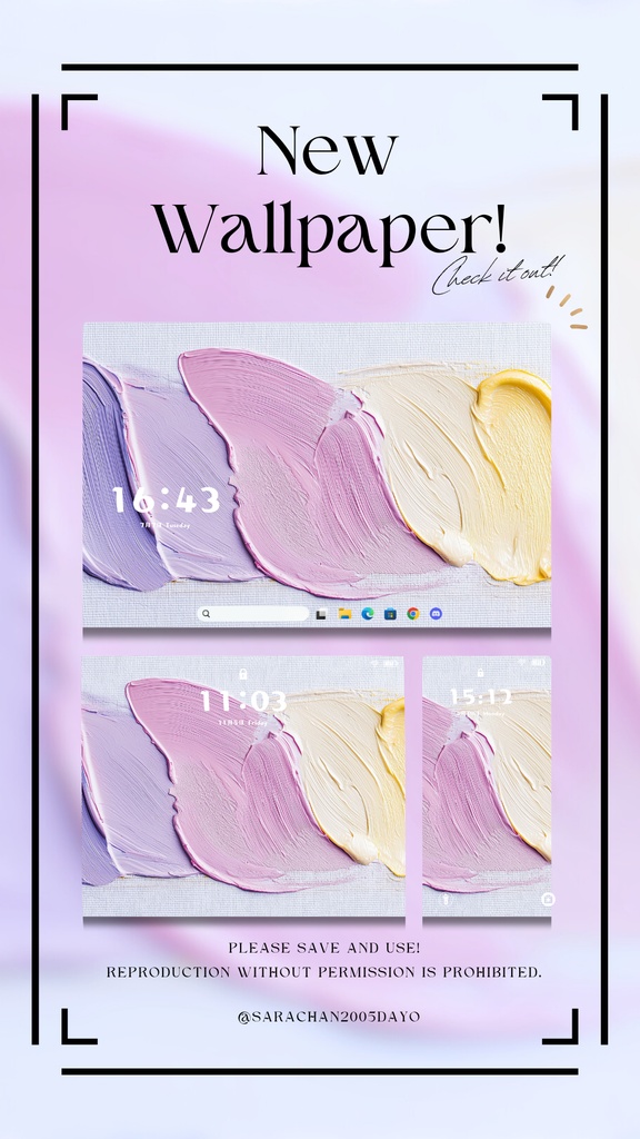 いろんなタイプの壁紙寄せ集め20枚以上