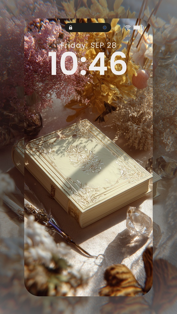 エルフの森の研究所 スマホ壁紙12枚