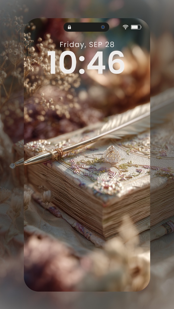 エルフの森の研究所 スマホ壁紙12枚