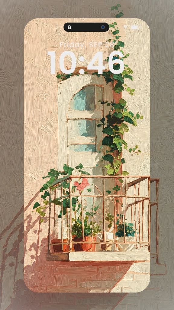 絵画風壁紙2(SARAサインなし)11枚