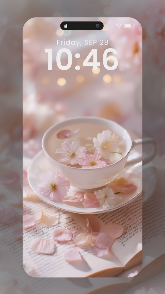 ピンク系統の壁紙②20枚