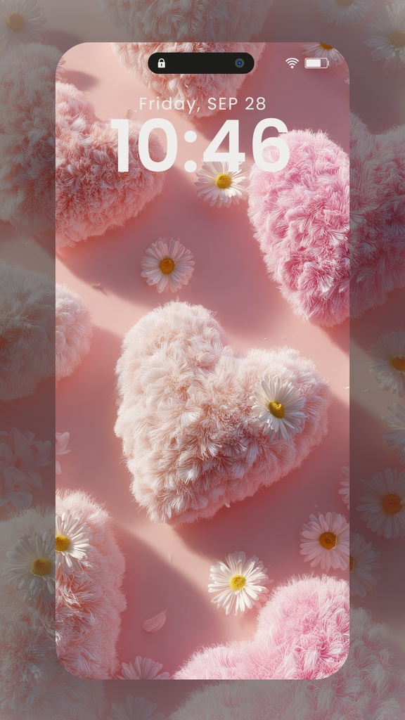 ピンク系統の壁紙②20枚