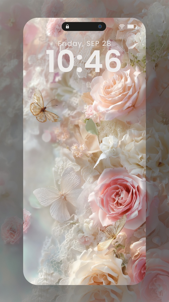 ピンク系統の壁紙②20枚