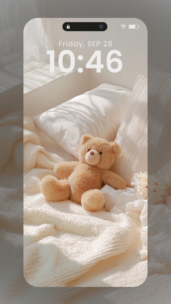 白色系統の壁紙(SARAサインなし)13枚