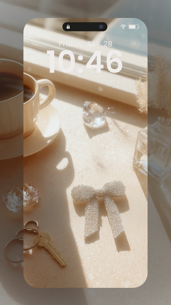 白色系統の壁紙(SARAサインなし)13枚