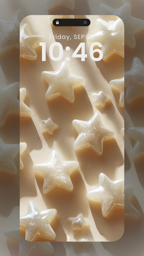 白色系統の壁紙(SARAサインなし)13枚