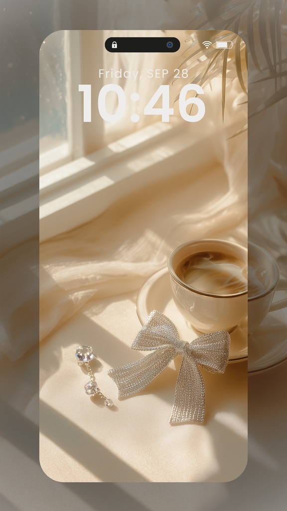 白色系統の壁紙(SARAサインなし)13枚