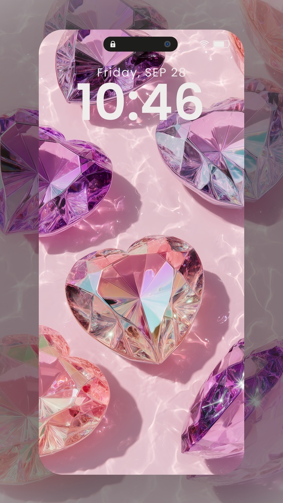 紫色系統の壁紙②(SARAサインありなしミックス)14枚