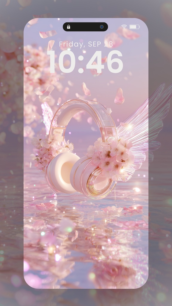 紫色系統の壁紙②(SARAサインありなしミックス)20枚