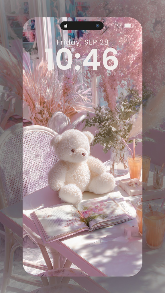 紫色系統の壁紙②(SARAサインありなしミックス)14枚