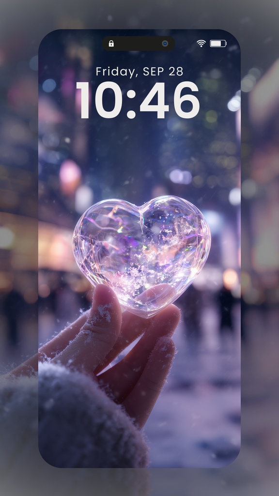 紫色系統の壁紙②(SARAサインありなしミックス)14枚