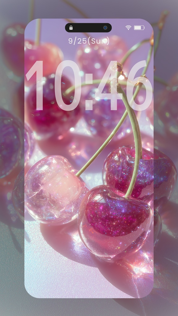 きらきらフルーツの壁紙(SARAサインなし)15枚