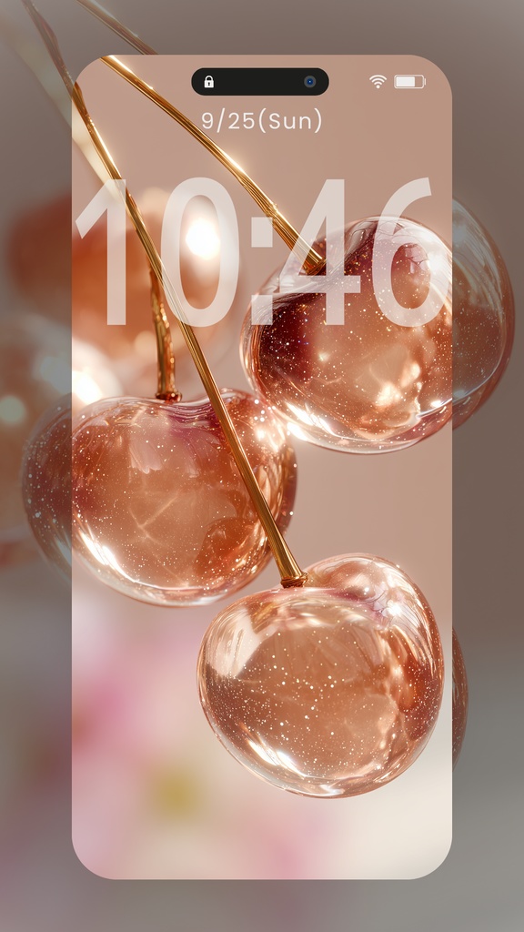 きらきらフルーツの壁紙(SARAサインなし)15枚