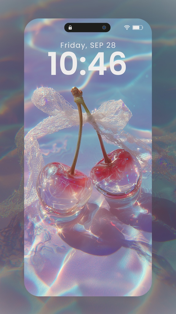 きらきらフルーツの壁紙(SARAサインなし)15枚