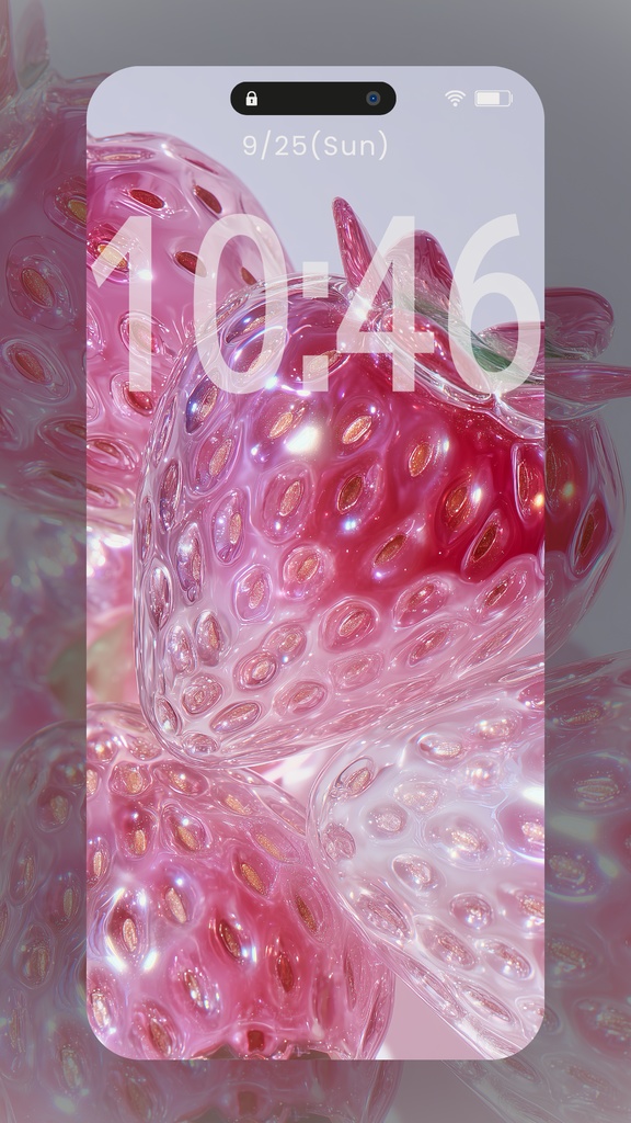 きらきらフルーツの壁紙(SARAサインなし)15枚